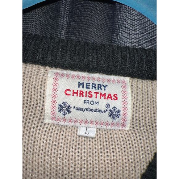 Ugly Christmas Sweater Xmas Size Large - Picture 2 of 3